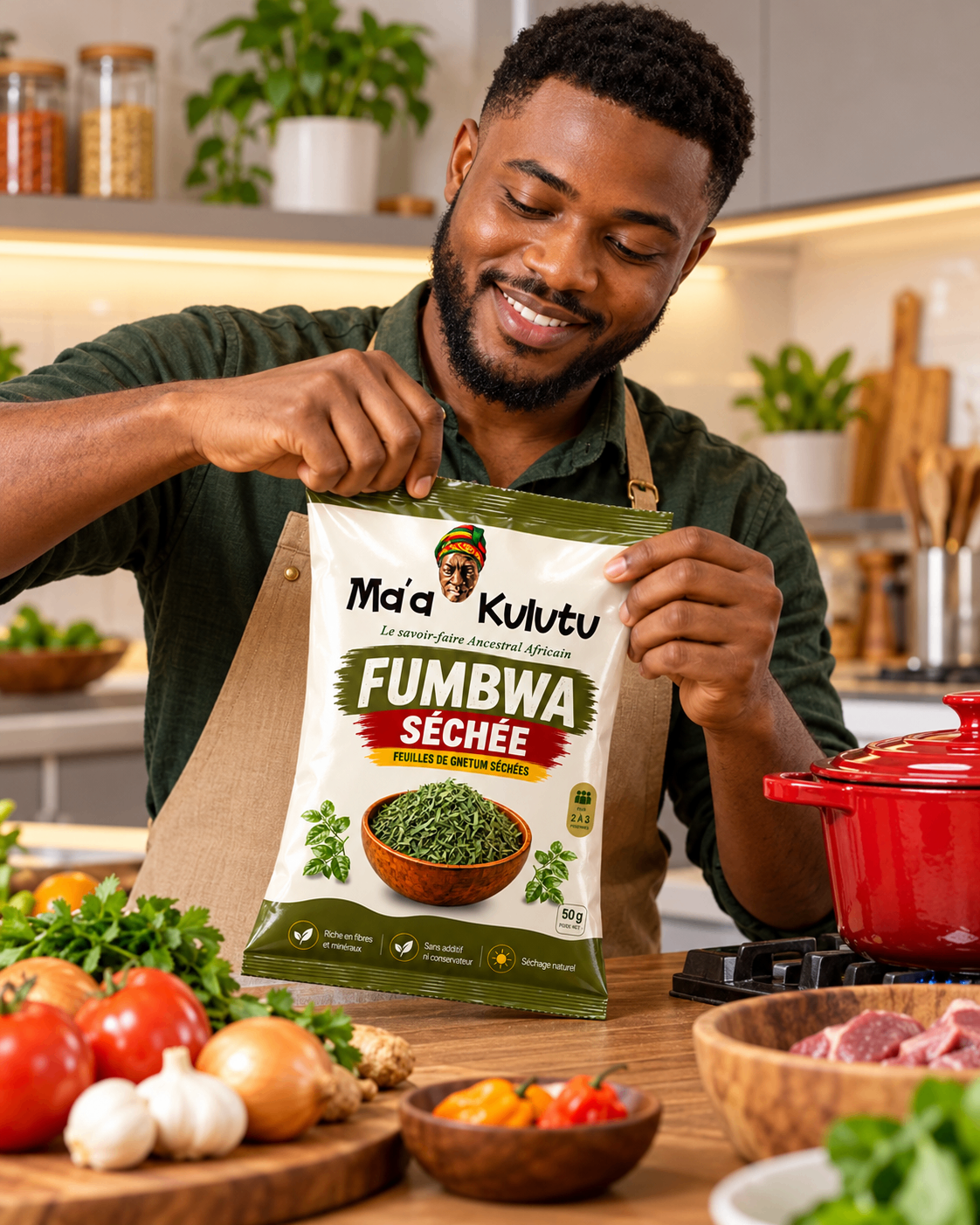 Fumbwa à l’arachide